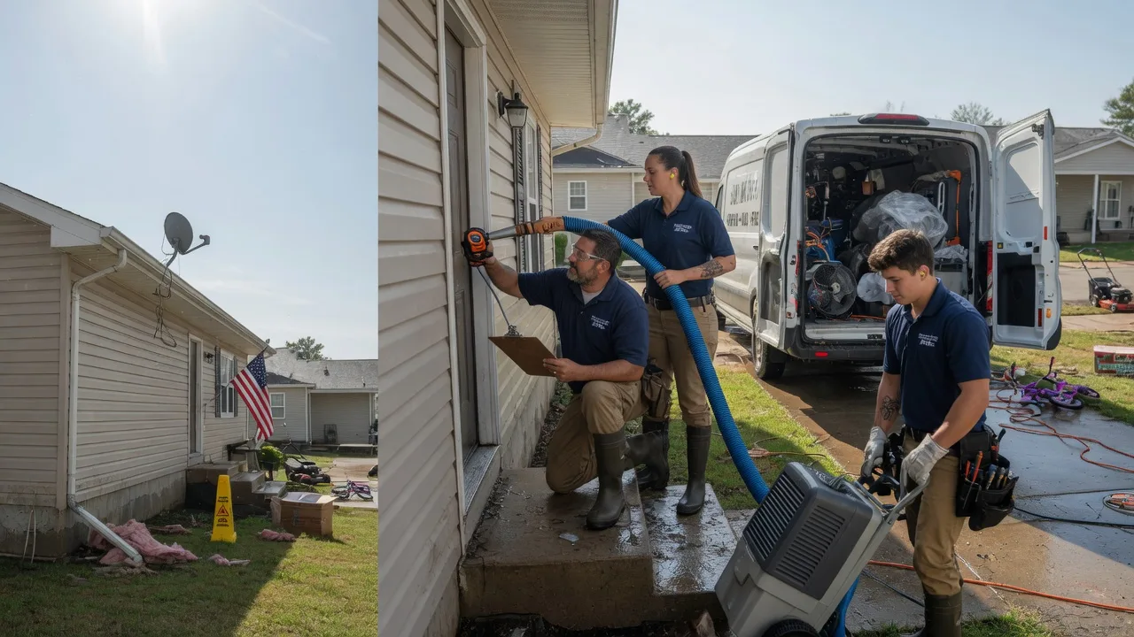 Ceiling Water Damage Restoration in Comins, MI near me
